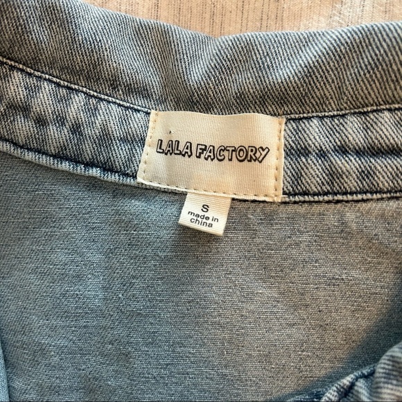 Denim Button Down - Size Small - Picture 2 of 4